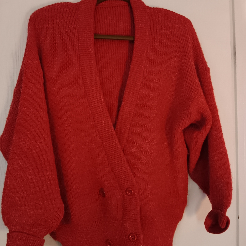 Women's Red Sweater